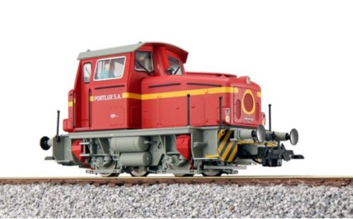 ESU 31446 Dízelmozdony BR KG 230, Portlux SA (E4) (H0) - LokSound hangdekóderrel, digitális kuplunggal és füst, DC/AC