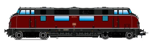 ESU 31339 Dízelmozdony V 200 024, DB (E3) (H0) - LokSound és füst, DC/AC