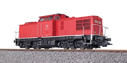 ESU 31766 Dízelmozdony BR 298 051, közlekedésvörös, DB-AG (E5) (H0) - LokSound és füst, DC/AC
