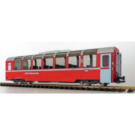   ESU 36355 Személykocsi, négytengelyes Panoramawagen, Bp 2525, piros, RhB (E6) (G)