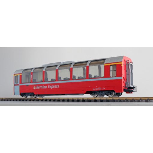 ESU 36363 Személykocsi, négytengelyes Panoramawagen, Bps 2505, piros, Bernina Express, RhB (E