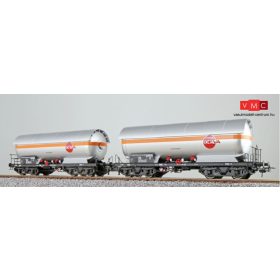   ESU 36532 Gázszállító négytengelyes teherkocsi-pár, ZAG 620, OEVA, ÖBB (E4) (H0)