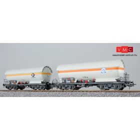   ESU 36533 Gázszállító négytengelyes teherkocsi-pár, ZAG 620, DEGUSSA / ITG, DB (E4) (H0)