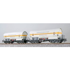   ESU 36539 Gázszállító négytengelyes teherkocsi-pár, ZAG 620, Dalsö / DB (E3) (H0)