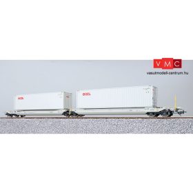   ESU 36543 Konténerszállító iker-teherkocsi Sdggmrs, 2 db konténerrel - OOCL, AAE (E6) (H0)