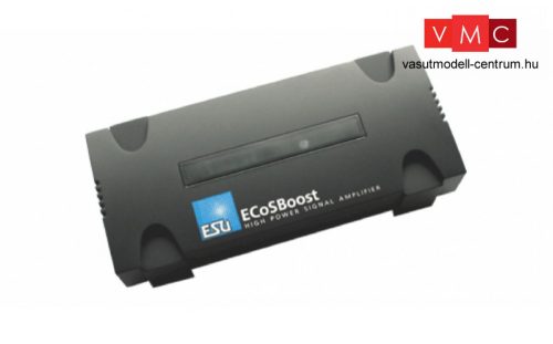ESU 50012 ECoSBoost ext. Booster, 7A, MM/DCC/SX/M4, 120-240V adapterrel, angol / német kézikönyvvel