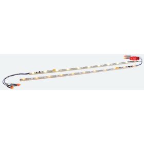 ESU 50702 Belső világítás készlet személykocsikhoz, végzárfénnyel, 255 mm, 11 db sárg