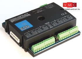 ESU 51820 SwitchPilot V2.0 mágnesdekóder, 4x output, 2x szervo, DCC/MM, 1A, frissíthető