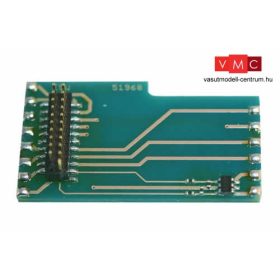   ESU 51968 Dekóderfoglalat 21-tűs MTC LokSound V4.0, LokPilot V4.0 dekóderekhez, L-alak AUX3+AUX4 (H0)