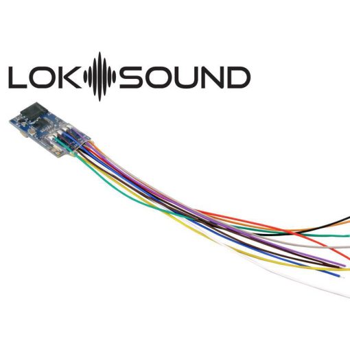 ESU 58813 Hangdekóder LokSound 5 micro, üres, DCC/MM/SX/M4, vezetékes (11×15 mm hangszóró