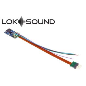  ESU 58816 Hangdekóder LokSound 5 micro, üres, DCC/MM/SX/M4, 6-tűs NEM651 foglalathoz (11×15 mm hangszóróval) (H0,TT,N)