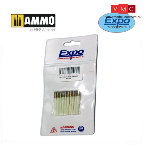 EXPO70511 Üvegszálas karcoló pótfejek, 4 mm - 10 db