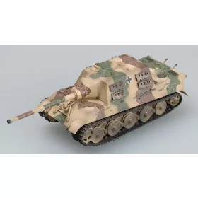   Easy Model 36106 Jagdtiger He s.PZ.Jag.Abt. 653 Three Color Camouflage (1/72) harckocsi modell