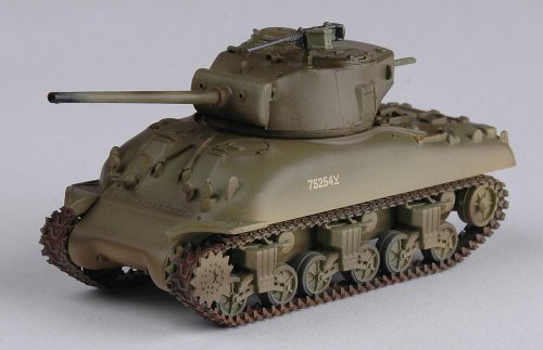 Easy Model 36249 M4A1 (76)W Middle Tank 7th Armored Brigade (1/72) harckocsi modell