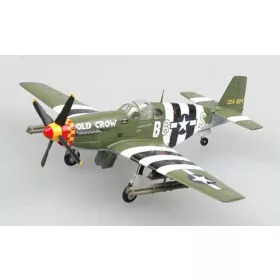   Easy Model 36358 North American P-51B Mustang, Captain Clarence Bud Anderson (1/72) repülőgép modell