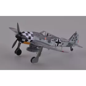   Easy Model 36401 Focke-Wulf FW-190A-6, "white 5", Uffz Rudolf Hubl. I./ JG1, July 1943 (1/72) repülőgép modell
