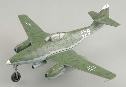 Easy Model 36405 Messerschmitt Me-262 A-2a Schwalbe, 9K-BH of 1./KG51, 09/1944 (1/72) repülőgép modell