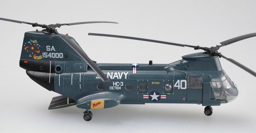 Easy Model 37001 Boeing Vertol CH46D Sea Knight, Navy, HC3 DET104 154000 (1/72) helikopter modell