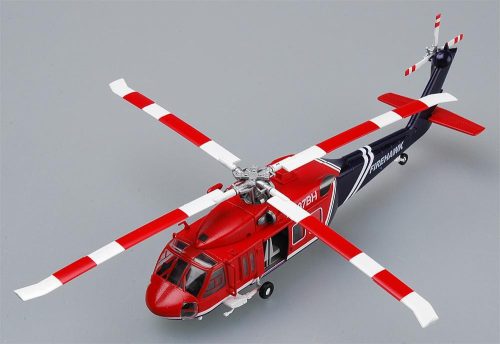 Easy Model 37019 Sikorsky UH-60A Black Hawk, American '' Firehawk'' (1/72) helikopter modell