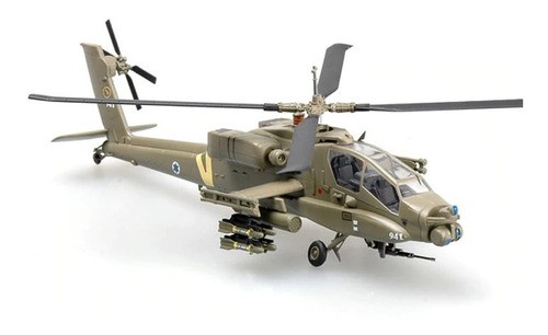 Easy Model 37027 Boeing AH-64A Apache, Israel Air Force No. 941 (1/72) helikopter modell