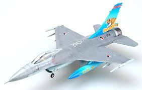 Easy Model 37126 General Dynamics F-16A Fighting Falcon, J-004 NTAF ''TIGER MEET'' (1/72) repülőgép modell