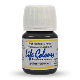   Elita Modelle 50265 Life Colours Pulverfarbe - fekete színű pigmentpor, 30 ml
