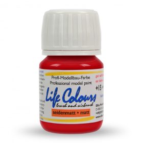   Elita Modelle 50316 Life Colours "Wiener Tramway Rot" - piros selyemfényű modellfesték, 15 ml