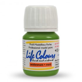   Elita Modelle 50336 Life Colours LM 0208 Fendt Grün Neu ab 1988 - zöld selyemfényű modellfesték, 15 ml