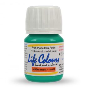   Elita Modelle 50347 Life Colours entspr. TS-102 Cobalt Green - zöld selyemfényű modellfesték, 15 ml