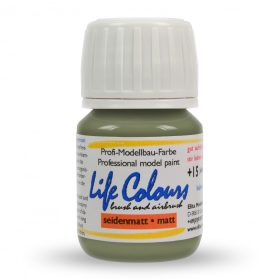   Elita Modelle 50349 Life Colours Mercedes MB 7187 LKW-Grau - zöld selyemfényű modellfesték, 15 ml