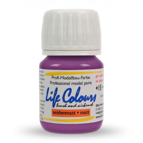 Elita Modelle 54008 Life Colours RAL4008 Signalviolett - viola selyemfényű modellfesték, 15 ml