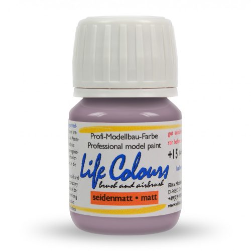 Elita Modelle 54009 Life Colours RAL4009 Pastelviolett - viola selyemfényű modellfesték, 15 ml