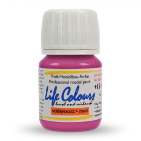   Elita Modelle 54010 Life Colours RAL4010 Telemagenta - magenta selyemfényű modellfesték, 15 ml