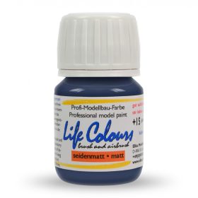   Elita Modelle 55003 Life Colours RAL5003 Saphirblau - kék selyemfényű modellfesték, 15 ml