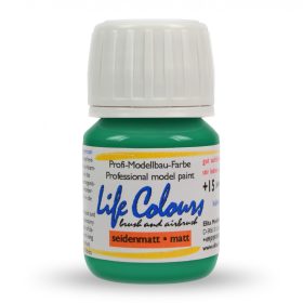   Elita Modelle 56032 Life Colours RAL6032 Signalgrün - zöld selyemfényű modellfesték, 15 ml