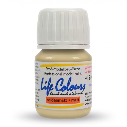 Elita Modelle 61001 Life Colours RAL1001 Beige - bézs selyemfényű modellfesték, 15 ml