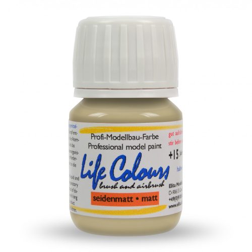 Elita Modelle 61040 Life Colours RAL1040-F9 Lehmbeige - bézs matt modellfesték, 15 ml