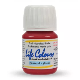   Elita Modelle 73001 Life Colours RAL3001 Signalrot - piros fényes modellfesték, 15 ml