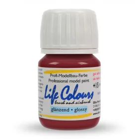   Elita Modelle 73011 Life Colours RAL3011 Braunrot - piros fényes modellfesték, 15 ml