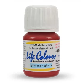   Elita Modelle 73013 Life Colours RAL3013 Tomatenrot - piros fényes modellfesték, 15 ml