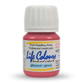   Elita Modelle 73017 Life Colours RAL3017 Rosé - rózsaszín fényes modellfesték, 15 ml