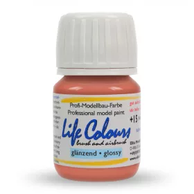   Elita Modelle 73022 Life Colours RAL3022 Lachsrot - piros fényes modellfesték, 15 ml