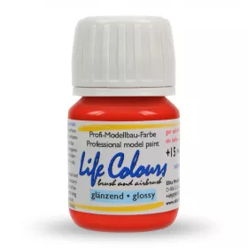   Elita Modelle 73028 Life Colours RAL3028 Reinrot - piros fényes modellfesték, 15 ml