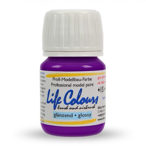 Elita Modelle 74000 Life Colours RAL4000 Violett - viola fényes modellfesték, 15 ml