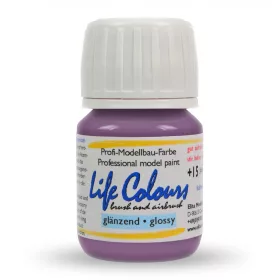   Elita Modelle 74001 Life Colours RAL4001 Rotlila - lila fényes modellfesték, 15 ml
