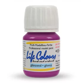   Elita Modelle 74006 Life Colours RAL4006 Verkehrspurpur - lila fényes modellfesték, 15 ml