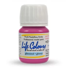   Elita Modelle 74010 Life Colours RAL4010 Telemagenta - magenta fényes modellfesték, 15 ml