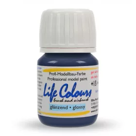   Elita Modelle 75003 Life Colours RAL5003 Saphirblau - kék fényes modellfesték, 15 ml
