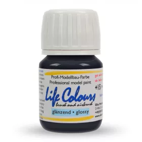   Elita Modelle 75004 Life Colours RAL5004 Schwarzblau - kék fényes modellfesték, 15 ml