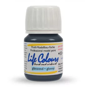   Elita Modelle 75008 Life Colours RAL5008 Graublau - kék fényes modellfesték, 15 ml